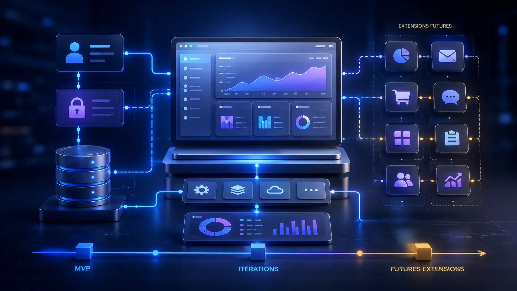 Construction progressive d’un MVP avec Next.js et Node.js