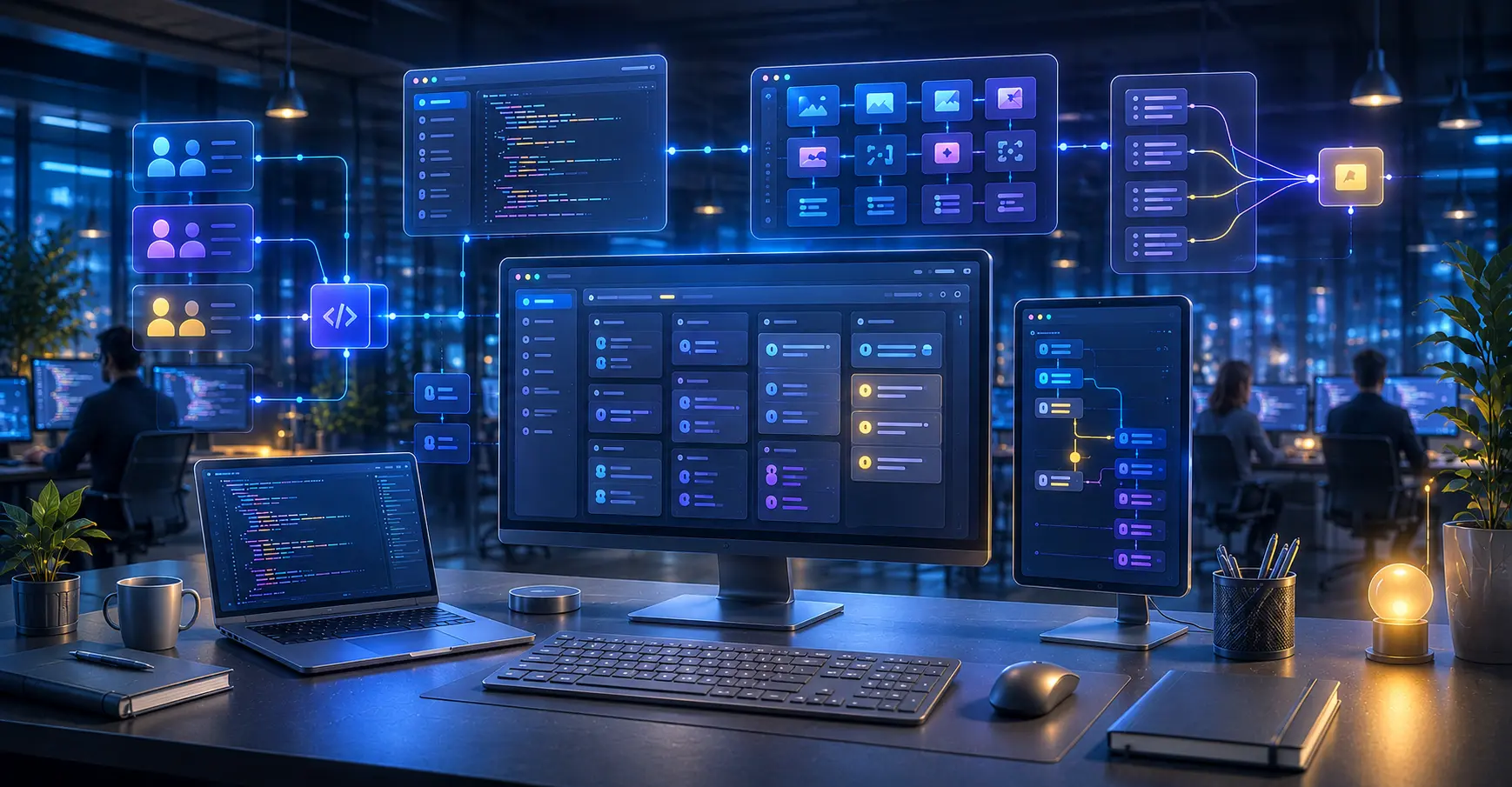 Développeur React freelance collaborant avec une équipe technique