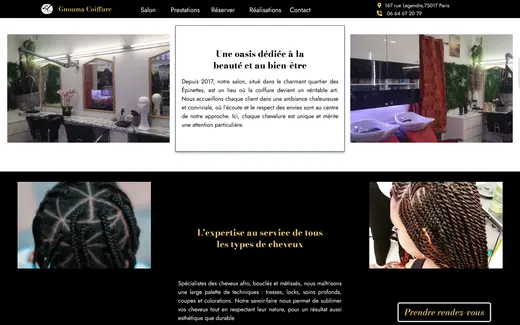 Gnouma Coiffure - section intermédiaire